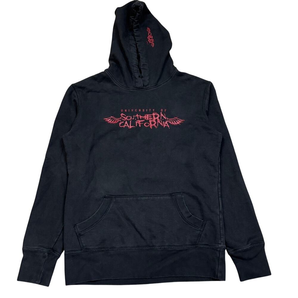Rare USC Spellout Hoodie Men's Medium Streetwear University